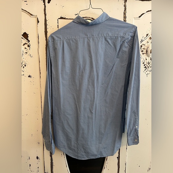 Lacoste Blue Casual Button Down Shirt - Picture 5 of 5